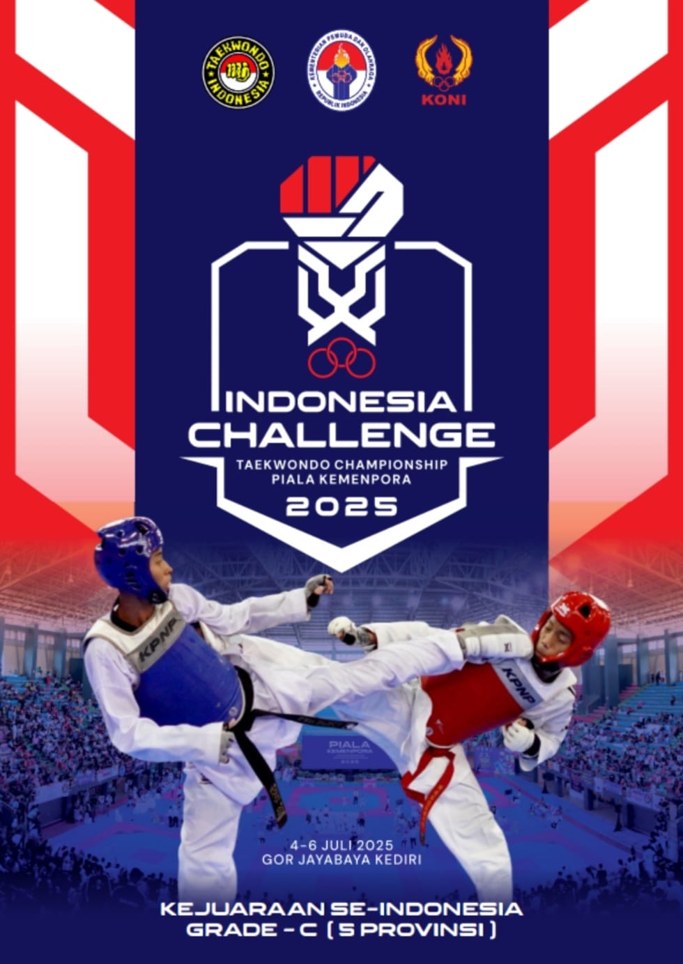Ajang Pertarungan Prestasi Taekwondo di Tanah Air Taekwondo Indonesia Dojang stcsidoarjo